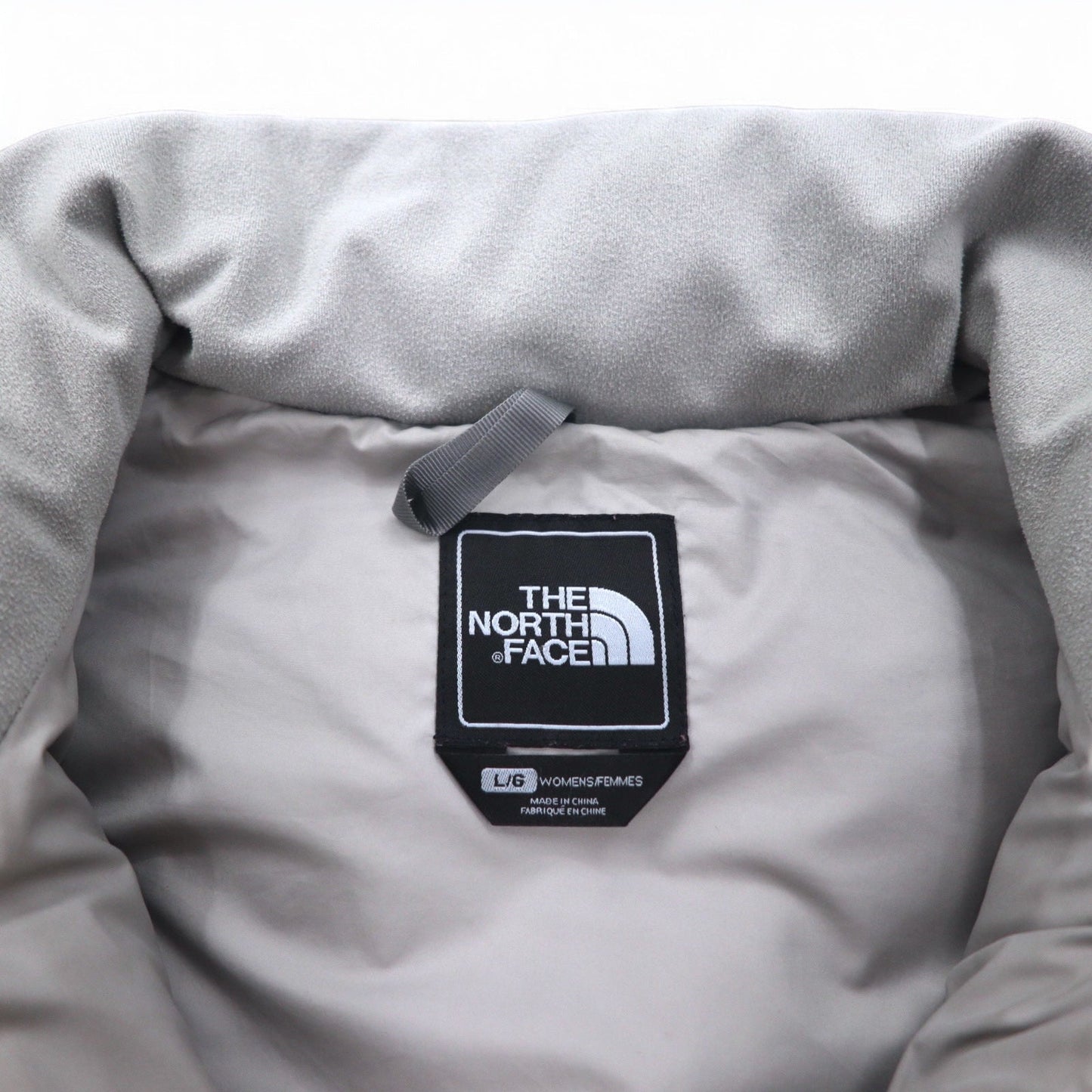 THE NORTH FACE 550フィル ダウンジャケット L ホワイト ALIS 550 FILL DOWN QUILTED PUFFER JACKET