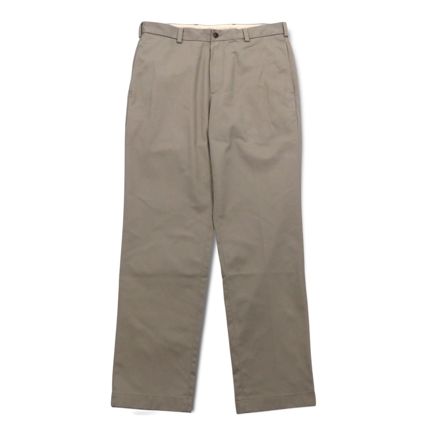 Brooks Brothers チノパンツ L ベージュ コットン ADVANTAGE CHINO CLARK