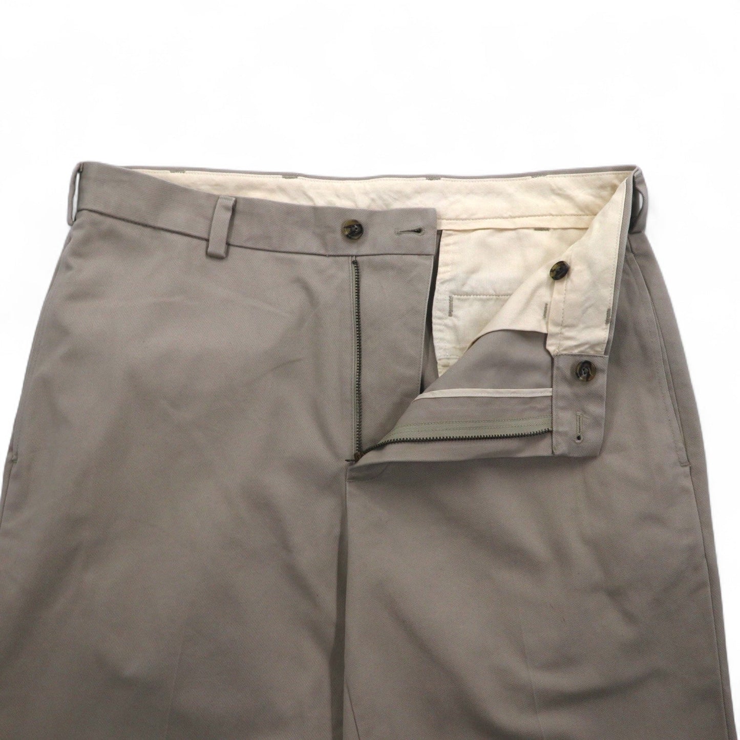 Brooks Brothers チノパンツ L ベージュ コットン ADVANTAGE CHINO CLARK
