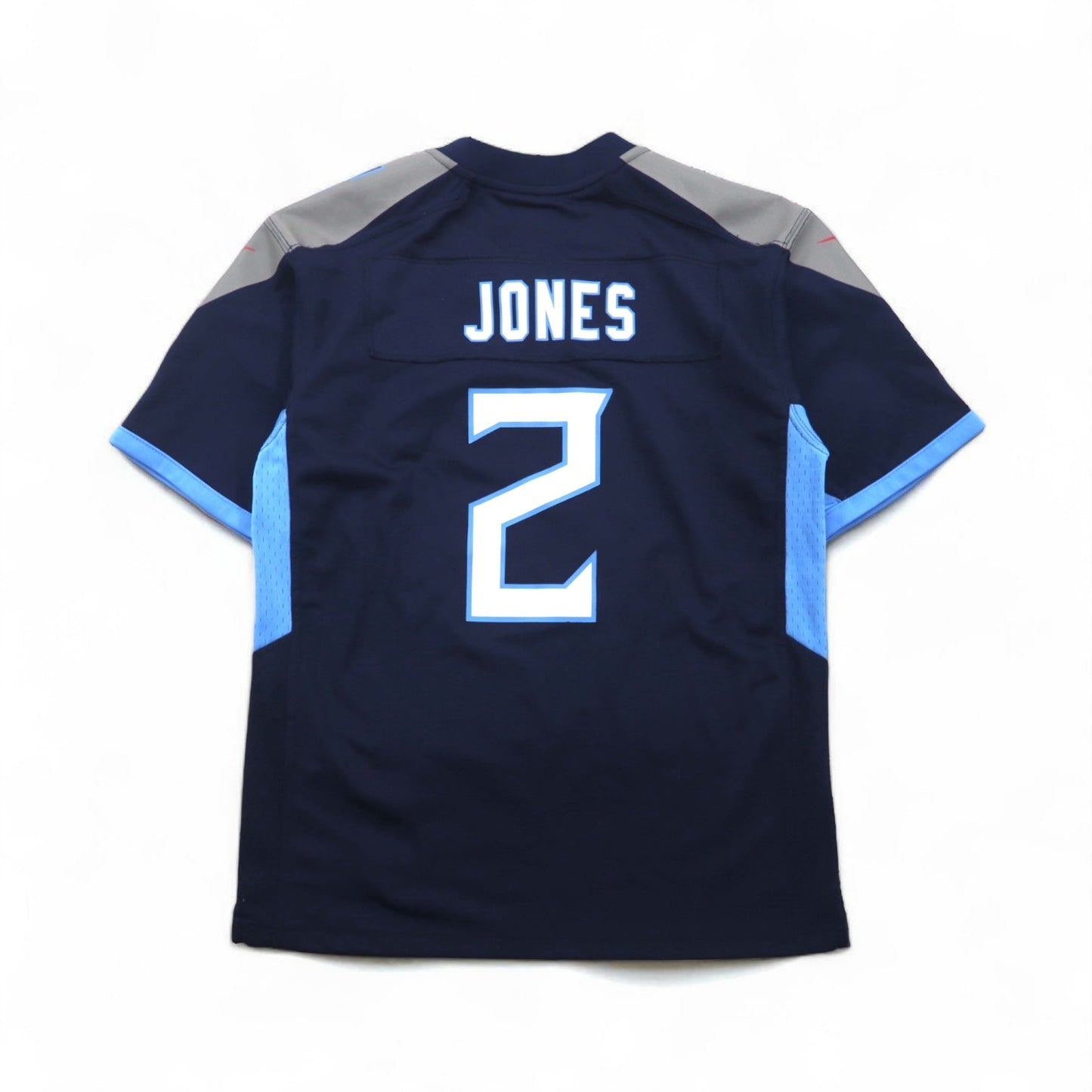 NIKE ゲームシャツ L ネイビー ポリエステル NFL TITANS ナンバリング ON FIELD