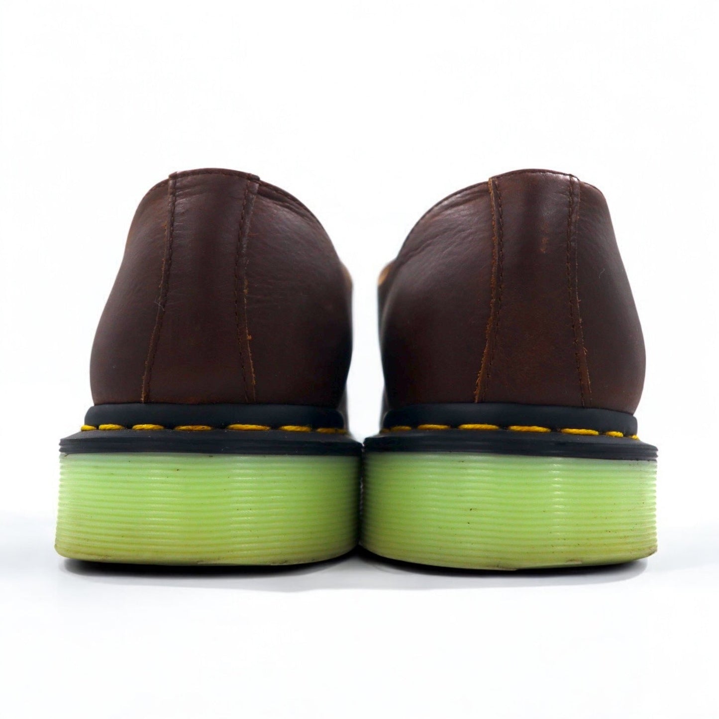 Dr.Martens 3ホール ドレスシューズ 27cm ブラウン レザー プレーントゥ 27161