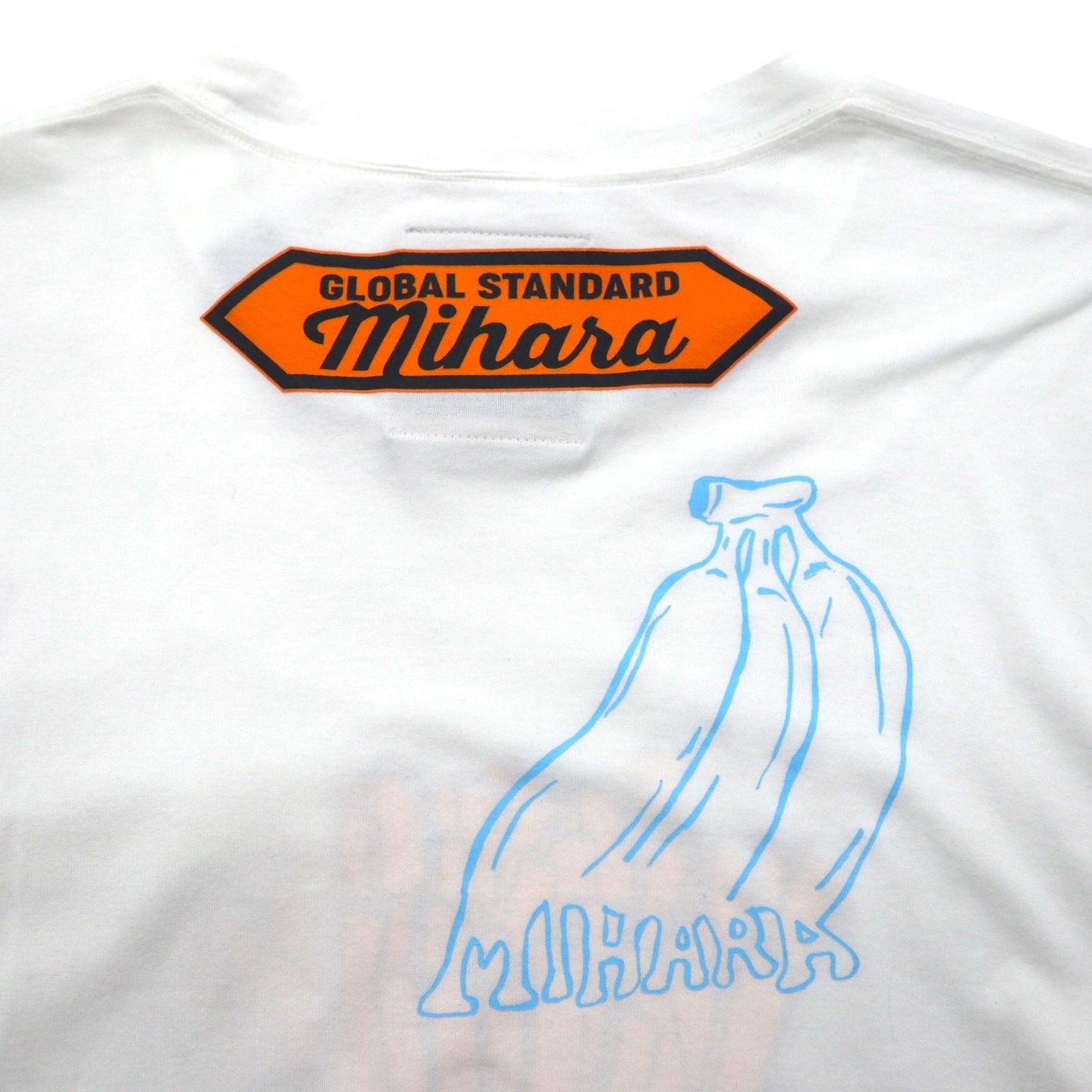 MAISON MIHARA YASUHIRO ポケット Tシャツ Foods Printed T-shirt ポテト プリント L ホワイト GONGON 日本製