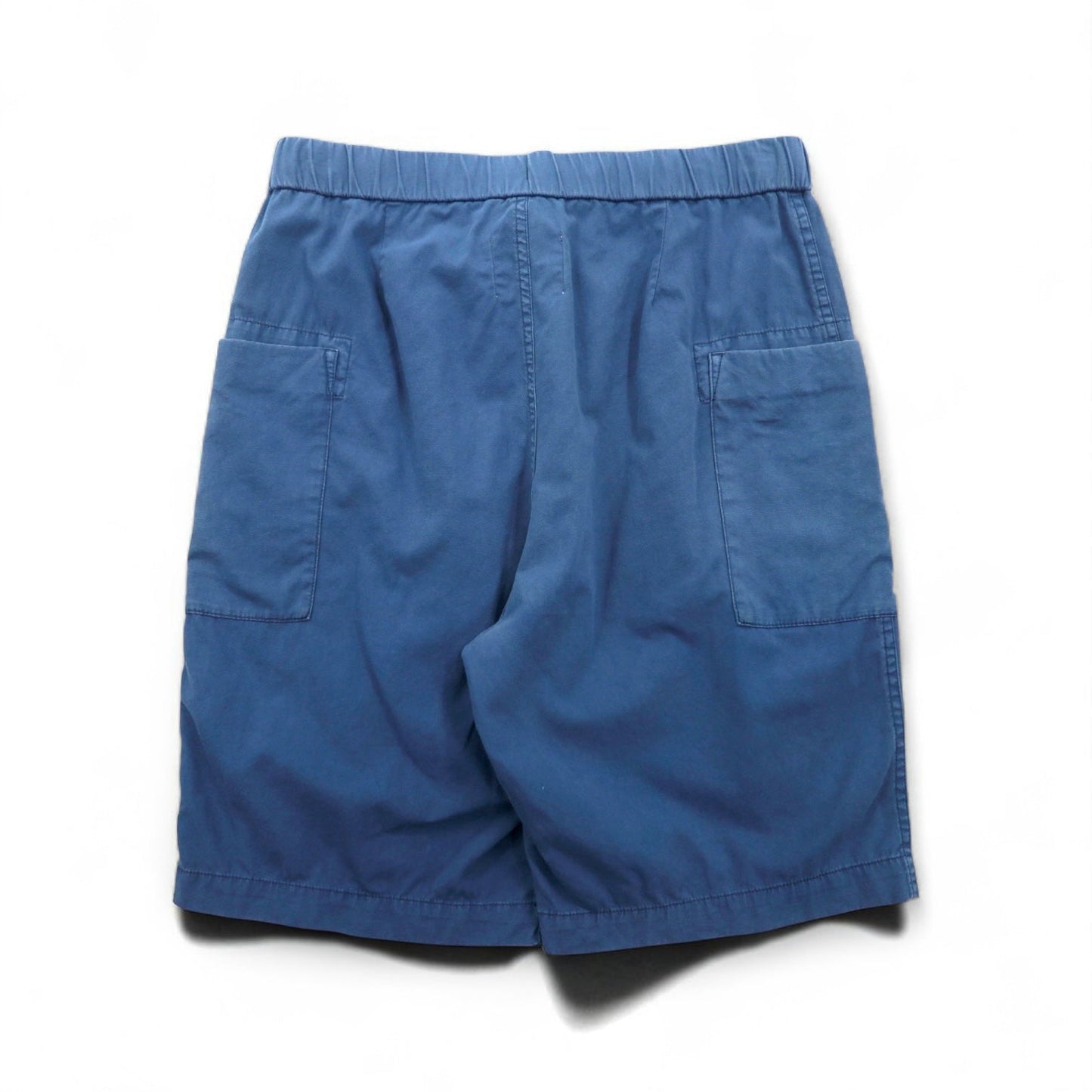 snow peak ナチュラルダイ ショーツ NATURAL DYED RECYCLED COTTON SHORTS ショートパンツ M ネイビー リサイクル コットン PA-23SU105
