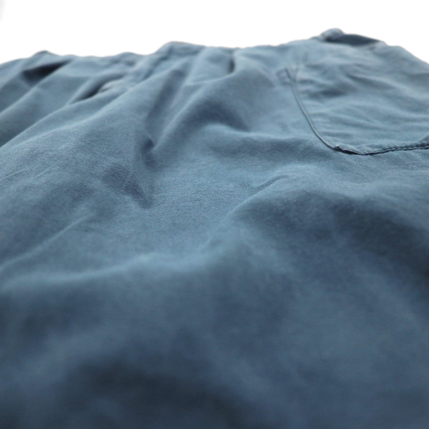 snow peak ナチュラルダイ ショーツ NATURAL DYED RECYCLED COTTON SHORTS ショートパンツ M ネイビー リサイクル コットン PA-23SU105