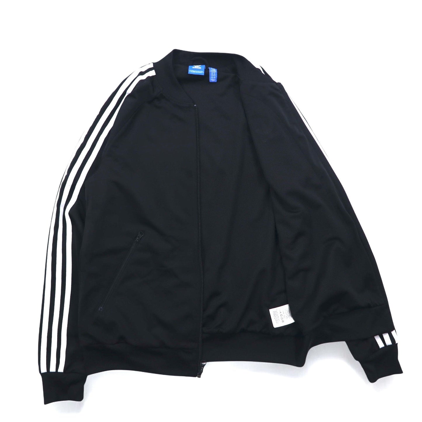 adidas originals スーパースター トラックジャケット ジャージ ATP型 2XOT ブラック トレフォイルロゴ 3ストライプ BK5931