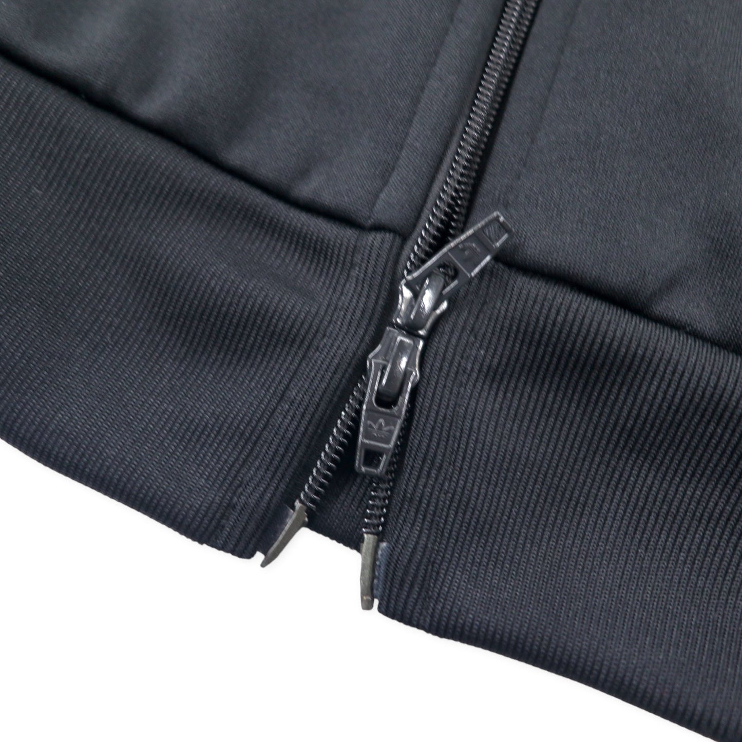 adidas originals アディカラー クラシック PRIMEBLUE SST トラックジャケット ジャージ M ブラック ポリエステル ATP型 3ストライプス トレフォイルロゴ刺繍 ダブルジップ GF0198