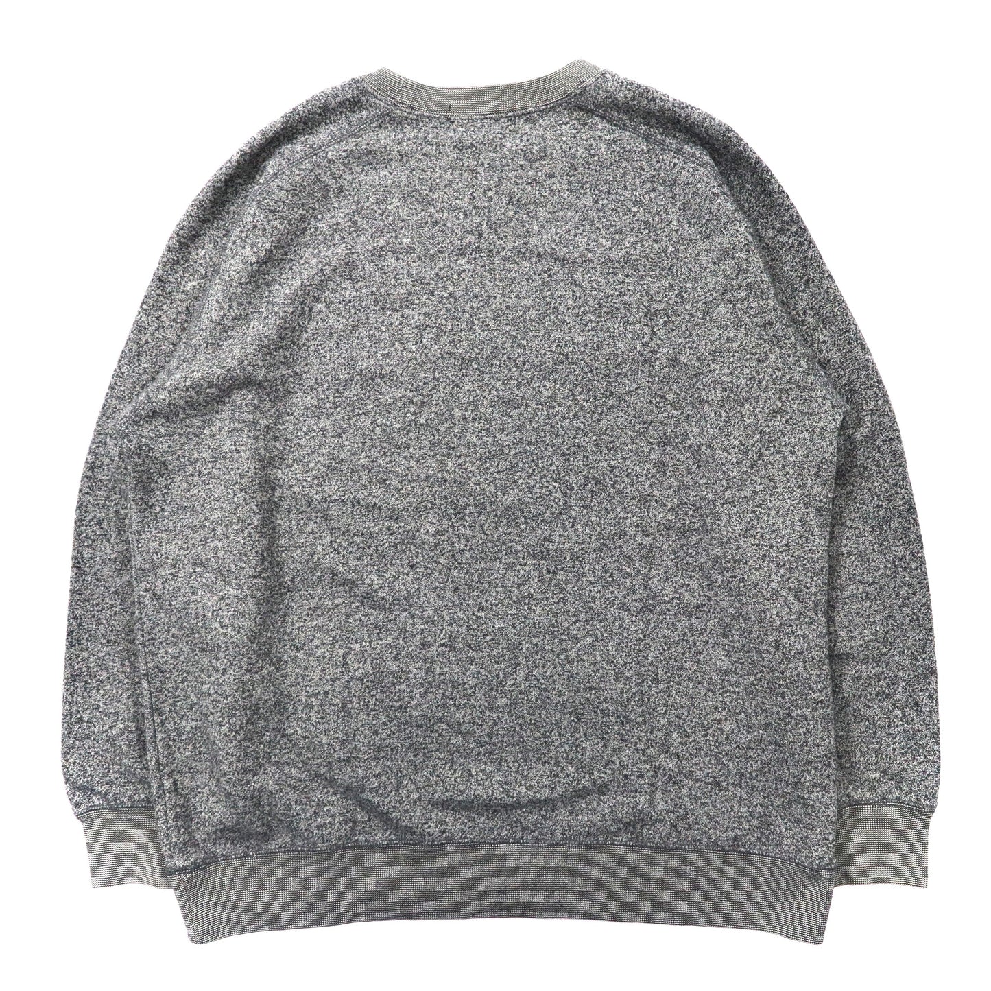 CHAPS RALPH LAUREN クルーネック 前V スウェット L グレー コットン 90年代
