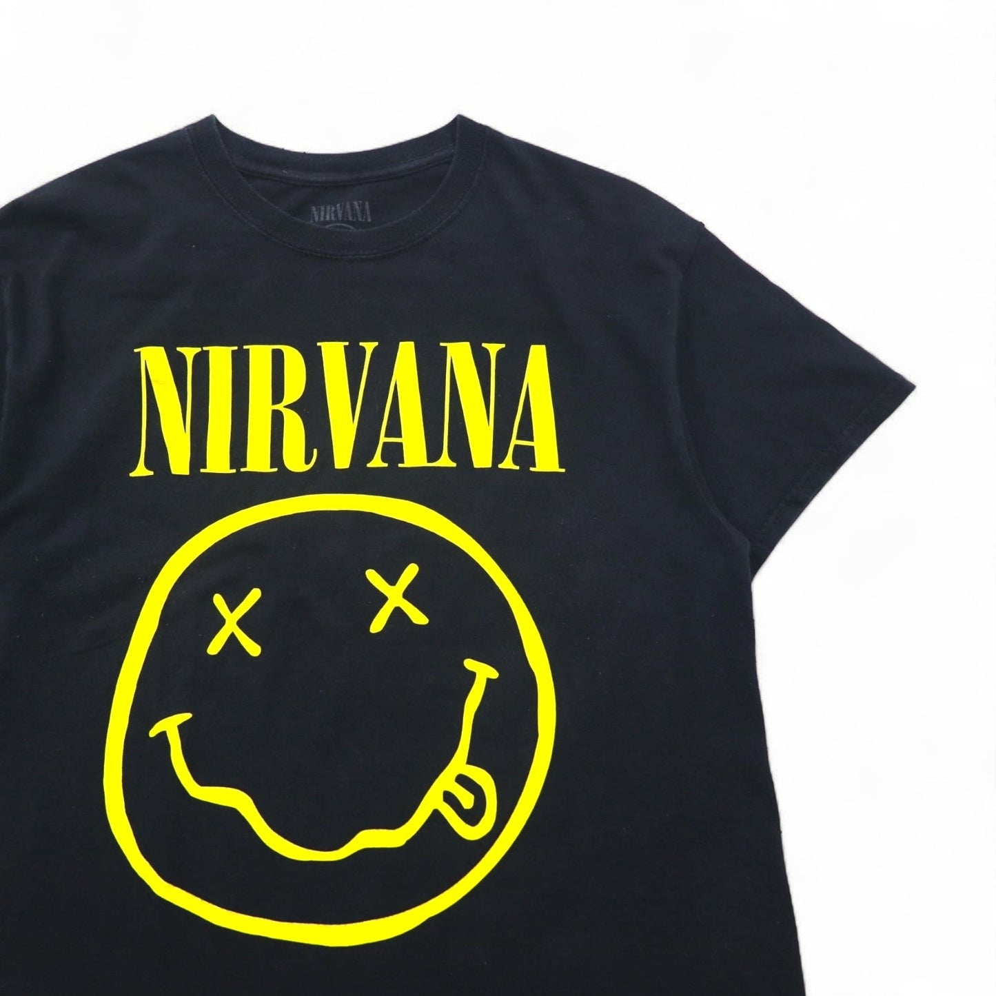 NIRVANA ニルヴァーナ ロック バンド Tシャツ M ブラック コットン