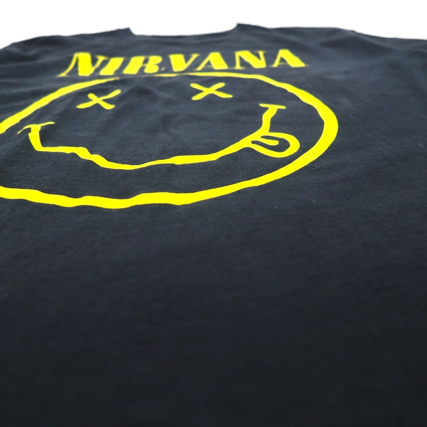 NIRVANA ニルヴァーナ ロック バンド Tシャツ M ブラック コットン