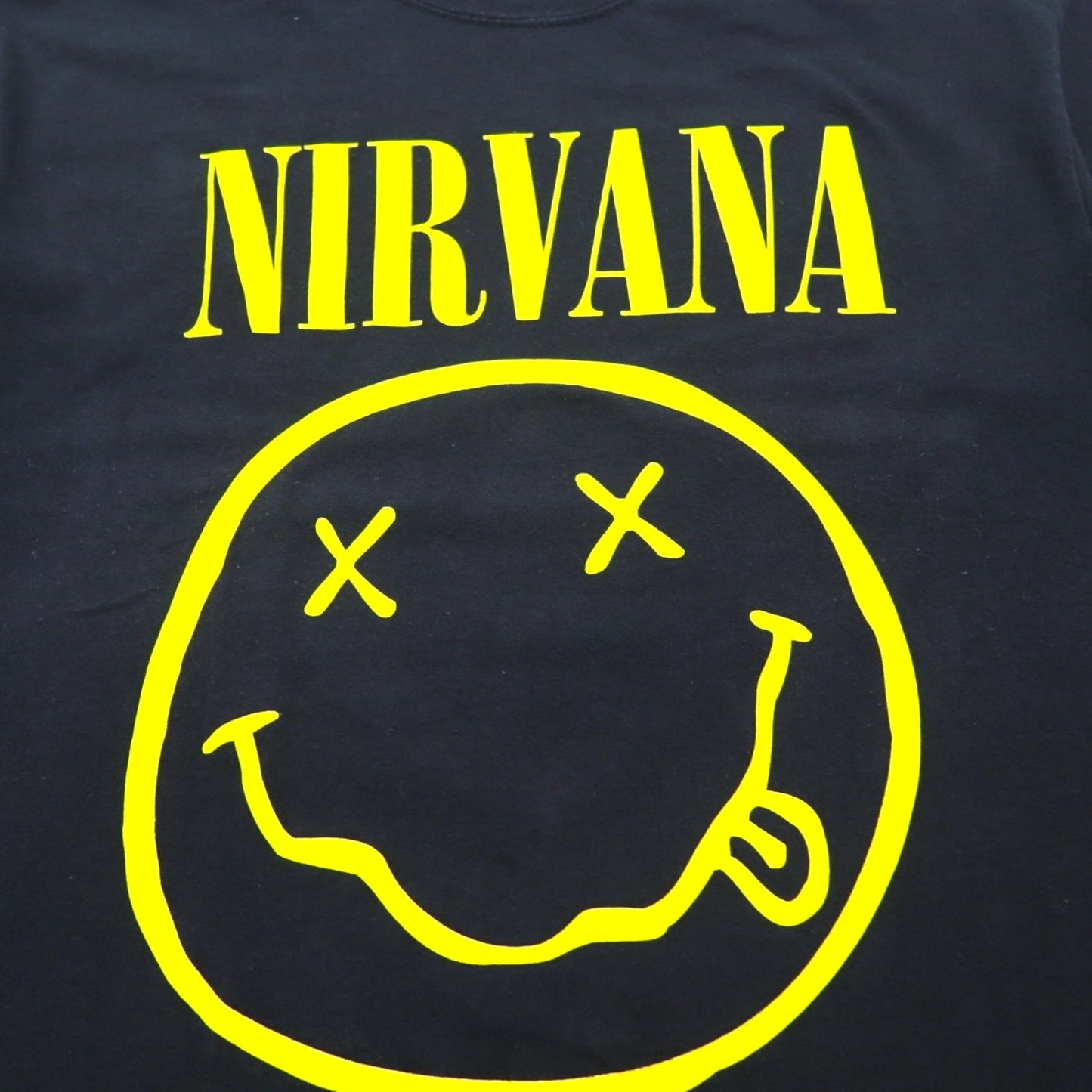 NIRVANA ニルヴァーナ ロック バンド Tシャツ M ブラック コットン