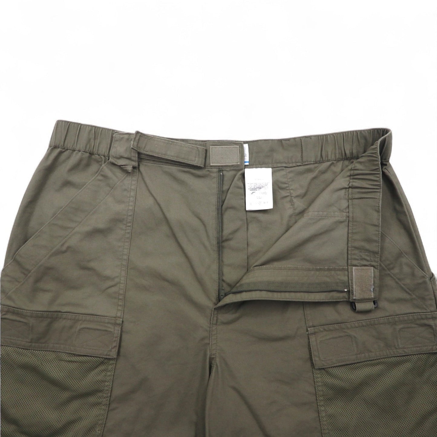 Columbia PFG ブッシュ ショートパンツ L カーキ コットン ポケット FM8100