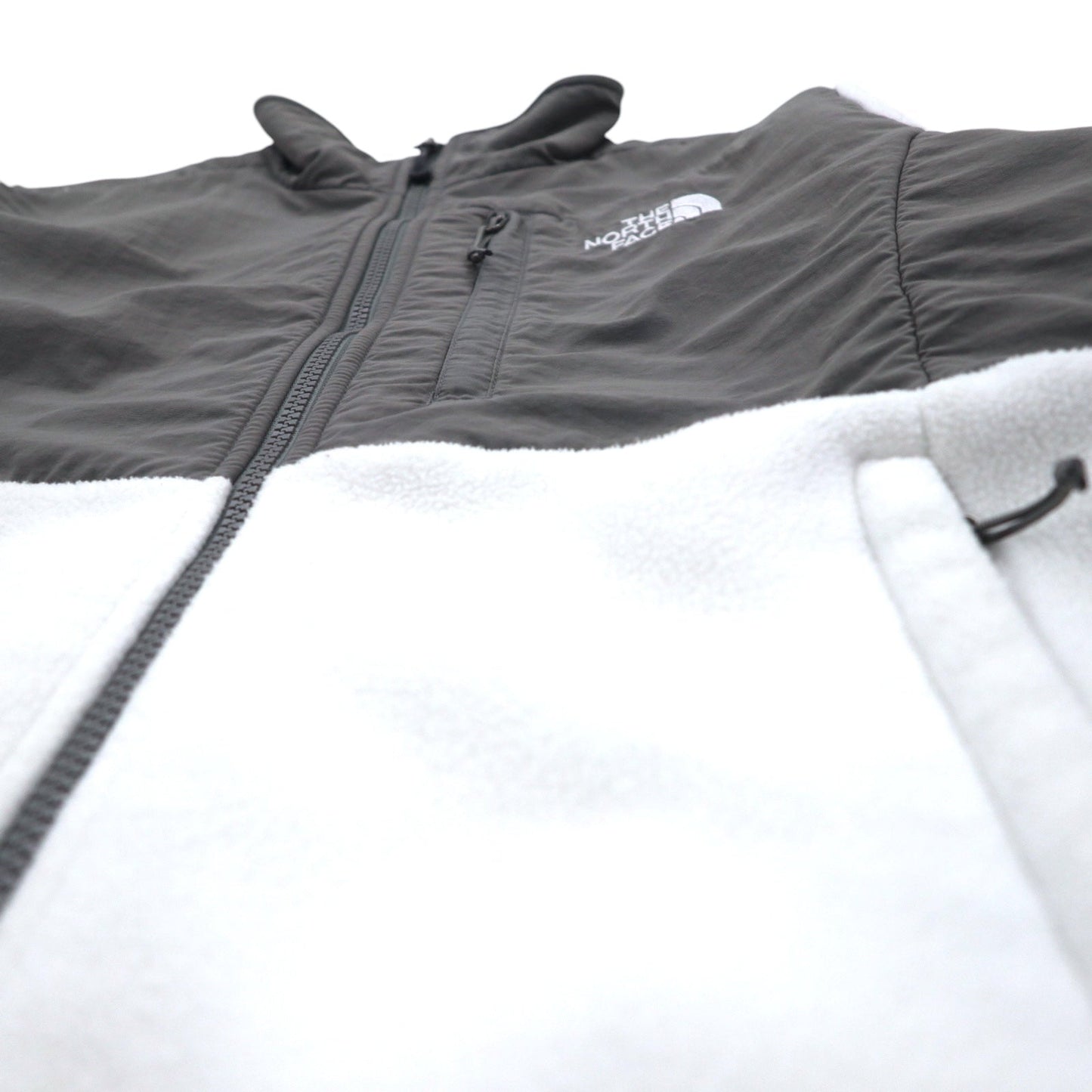 THE NORTH FACE デナリジャケット POLARTEC ポーラテック フリージャケット M ホワイトグレー US規格