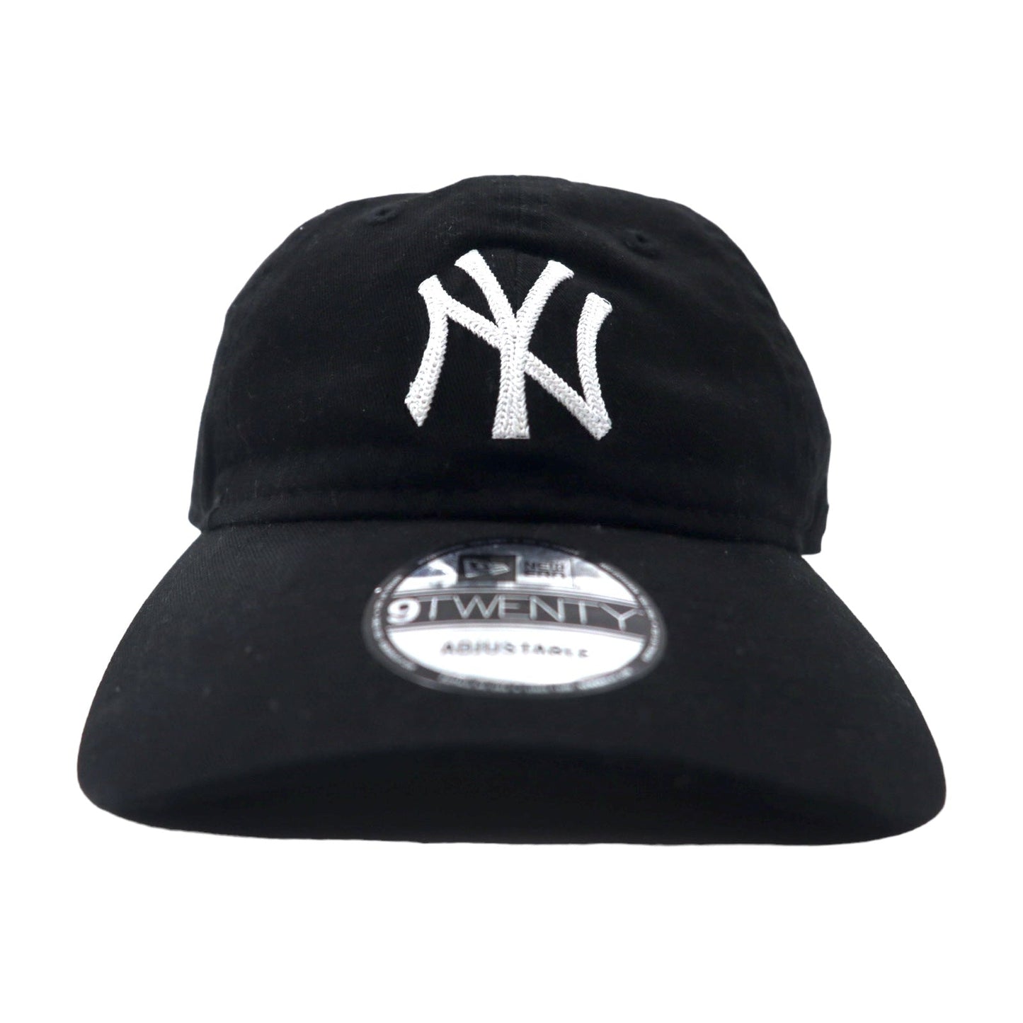 NEW ERA ベースボールキャップ ONE ブラック コットン MLB ニューヨーク ヤンキース ADJUSTABLE