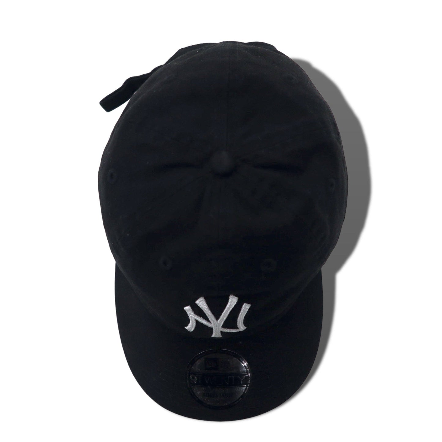 NEW ERA ベースボールキャップ ONE ブラック コットン MLB ニューヨーク ヤンキース ADJUSTABLE