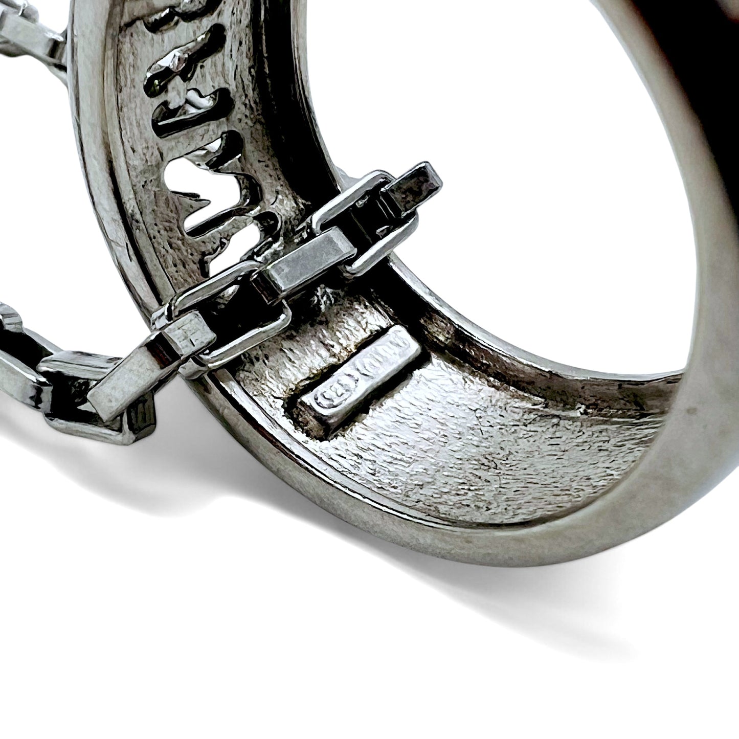 DOLCE & GABBANA チェーン ネックレス リング トップ 指輪 シルバー SILVER 925