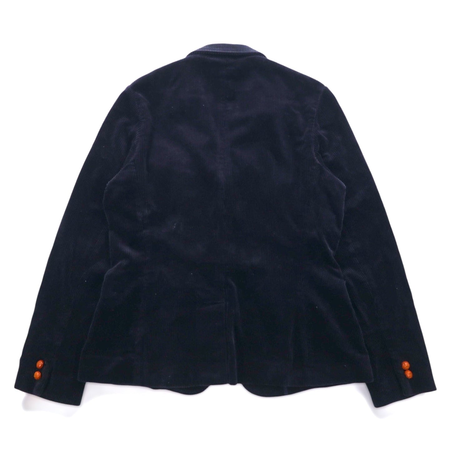 RALPH LAUREN 90年代 コーデュロイ ブレザー 2B テーラードジャケット XL ネイビー くるみボタン