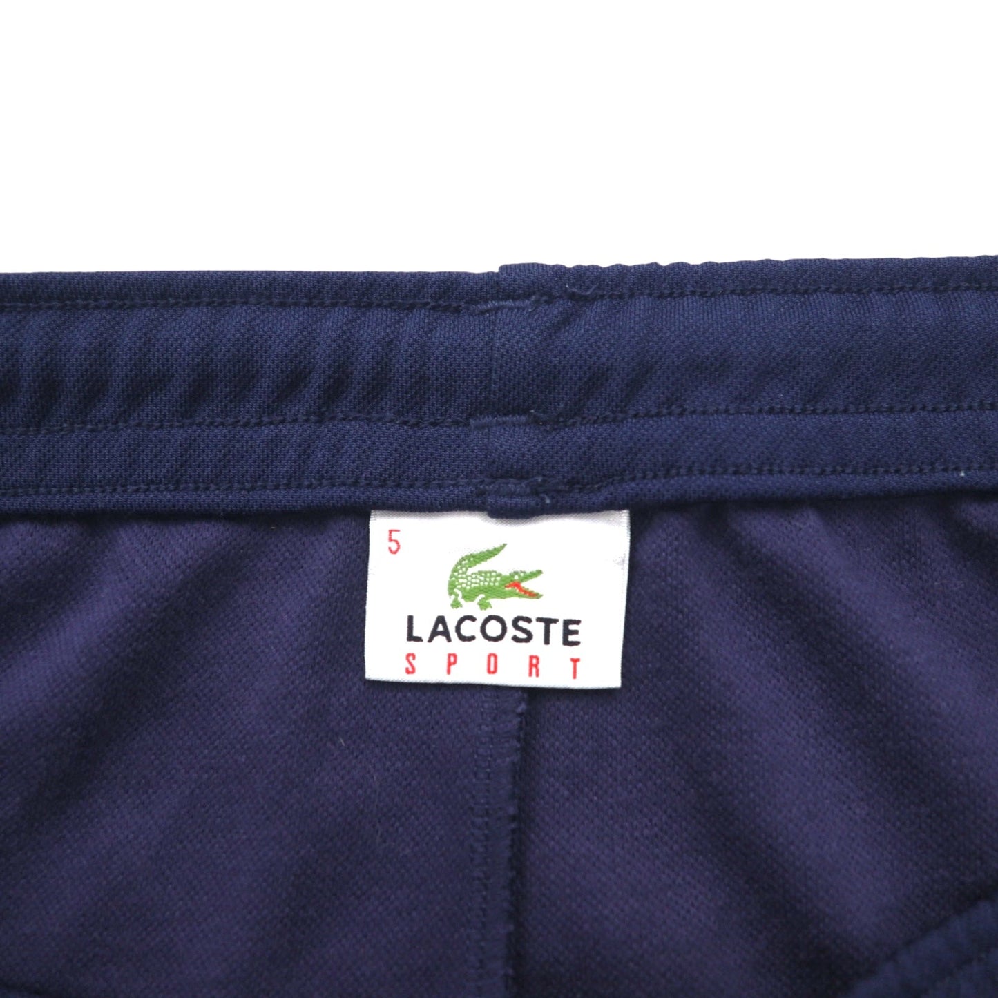 LACOSTE SPORT 90年代 サイドライン イージー ショートパンツ ハーフパンツ ジャージ L ネイビー H1891