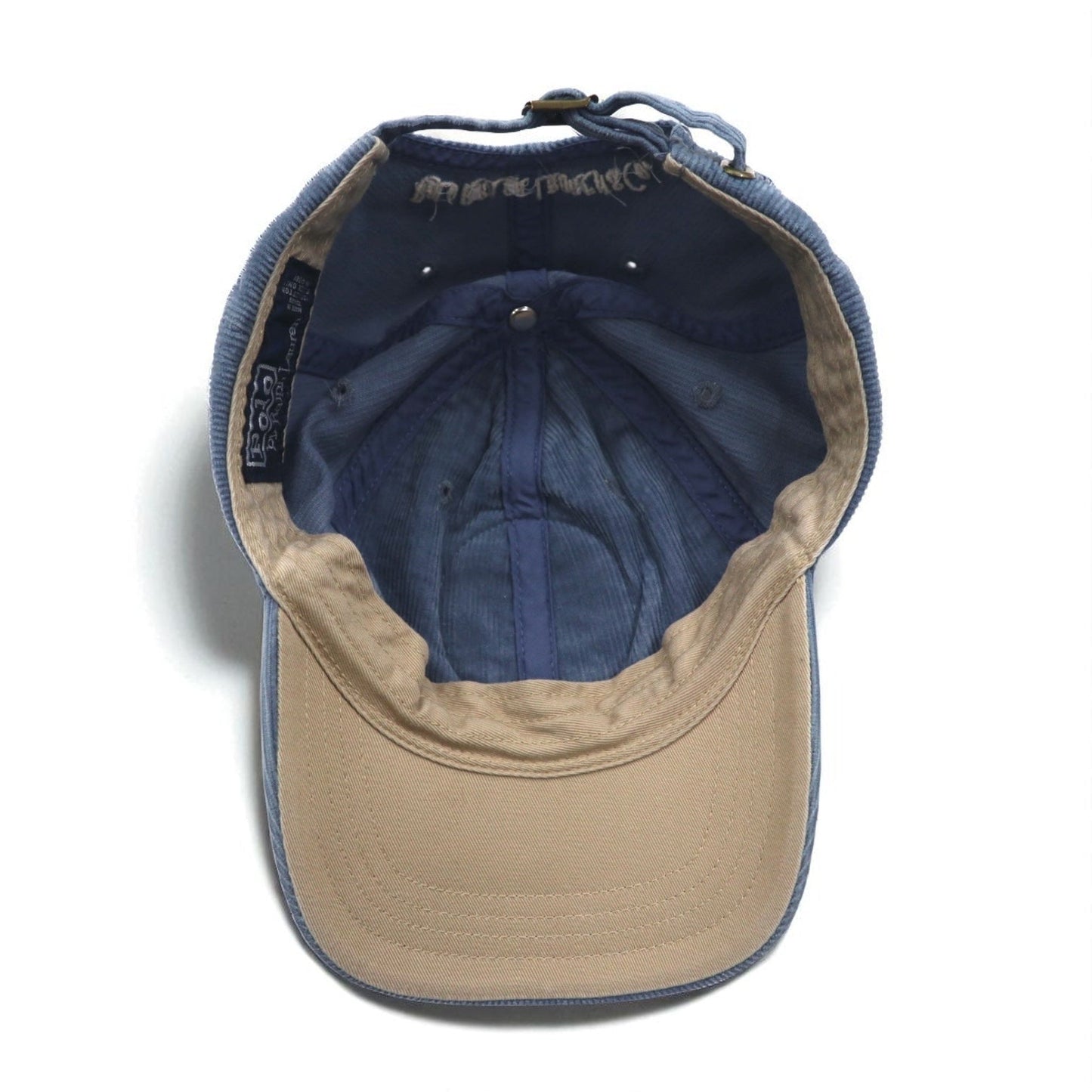 Polo by Ralph Lauren コーデュロイ ベースボールキャップ FREE ベルト POLO SPORT ロゴワッペン