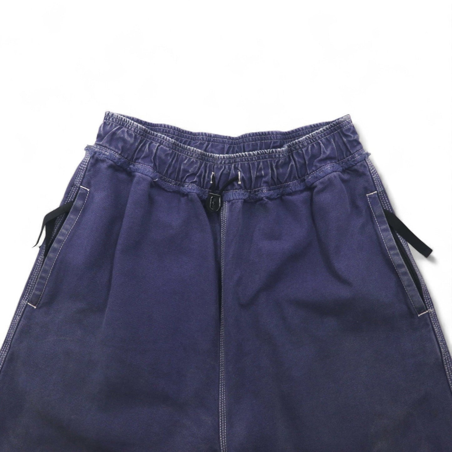 KAPITAL リペアマントラックパンツ 12.5oz Broken Denim East Repairman Track Pants フライトパンツ L ネイビー
