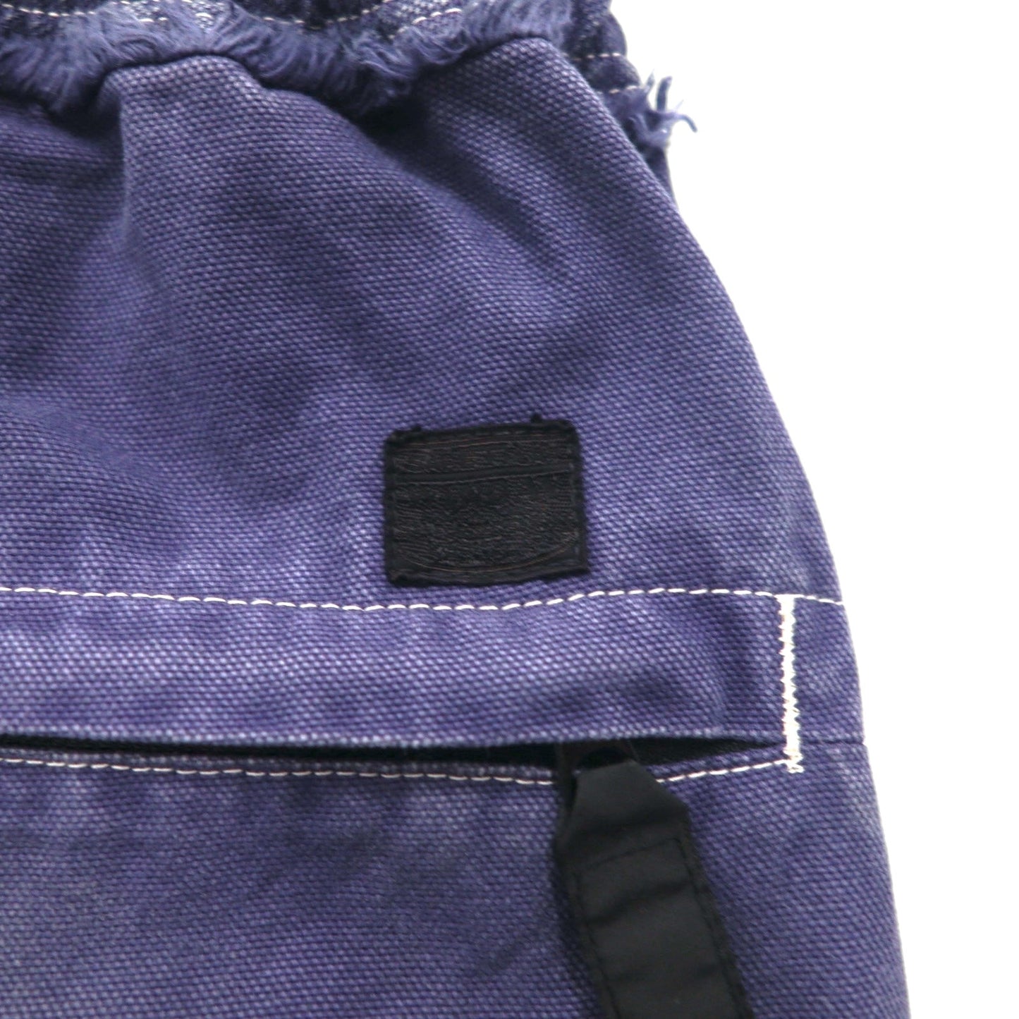 KAPITAL リペアマントラックパンツ 12.5oz Broken Denim East Repairman Track Pants フライトパンツ L ネイビー