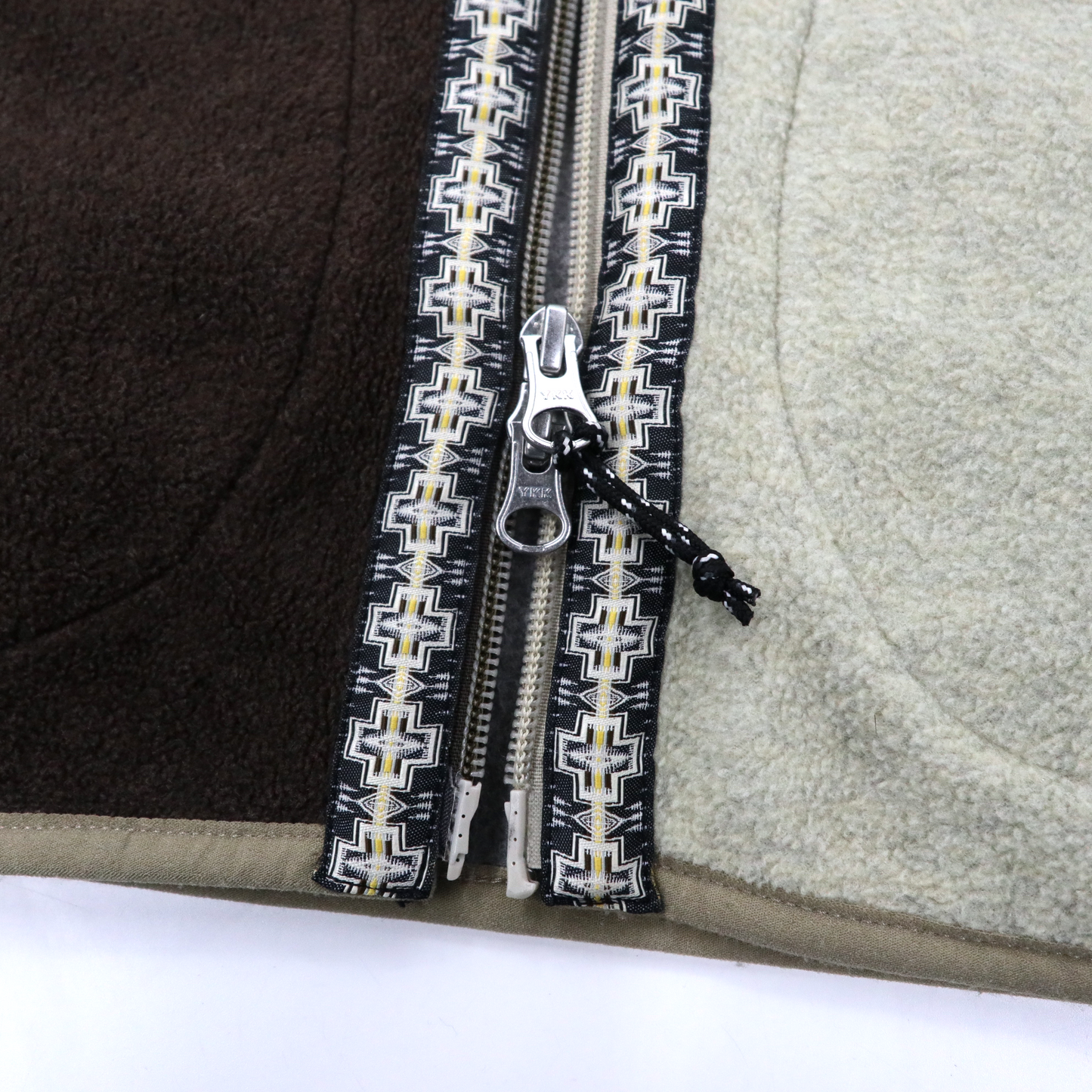 PENDLETON マイクロフリース カーディガン M マルチカラー ポリエステル ネイティブ柄 relume JOURNAL STANDARD別注