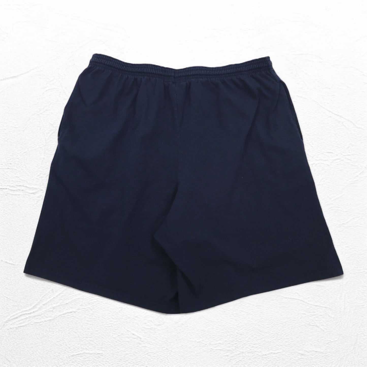 Champion イージー ショートパンツ ハーフパンツ 2XL ネイビー コットン エルサルバドル製