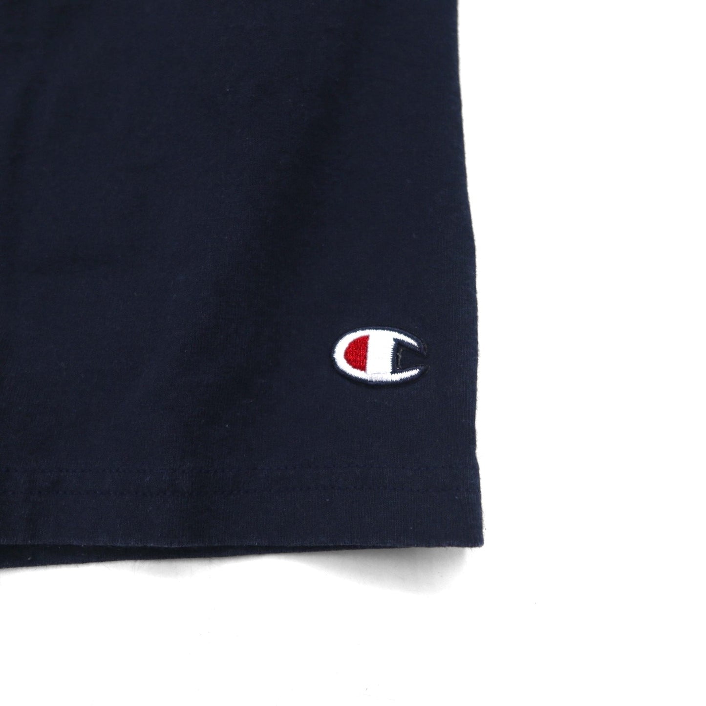Champion イージー ショートパンツ ハーフパンツ 2XL ネイビー コットン エルサルバドル製