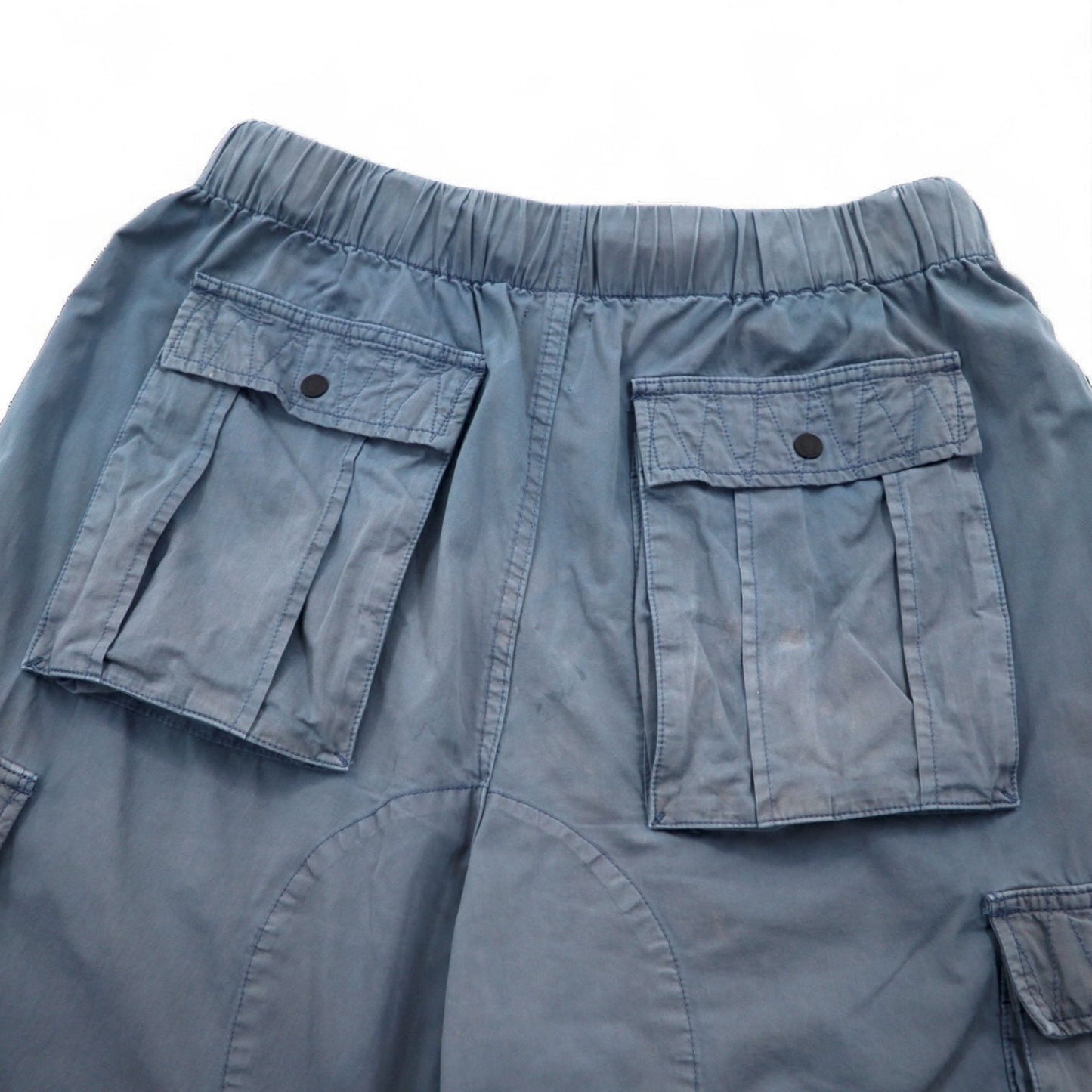 BRAIN DEAD フライトパンツ Blue Flight Pants カーゴパンツ M ブルー ドローコード ユーティリティポケット