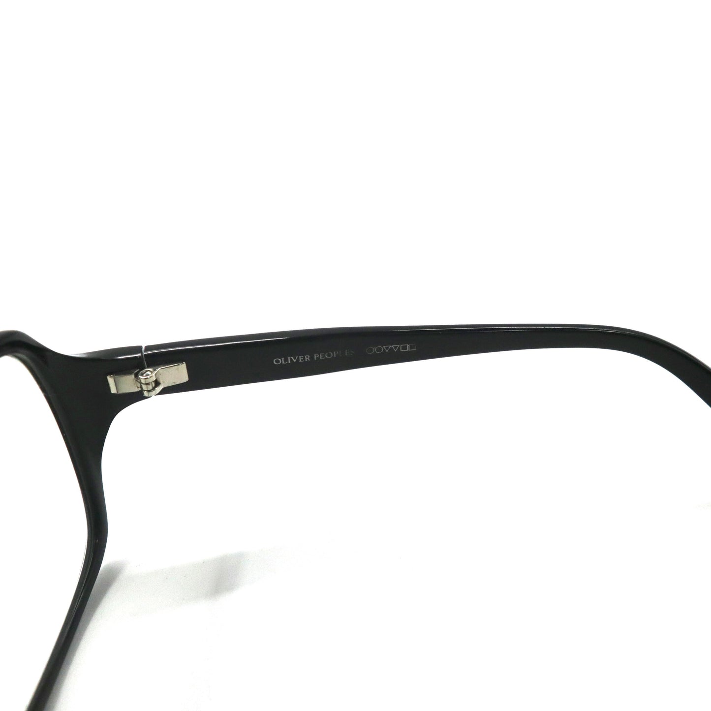 OLIVER PEOPLES 伊達メガネ サングラス スクエア ブラック 59-17-125 Candice-P 日本製