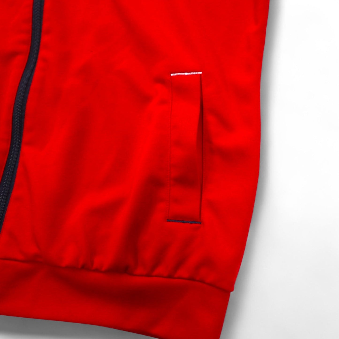 FILA トラックジャケット ジャージ セットアップ L ネイビー レッド ポリエステル