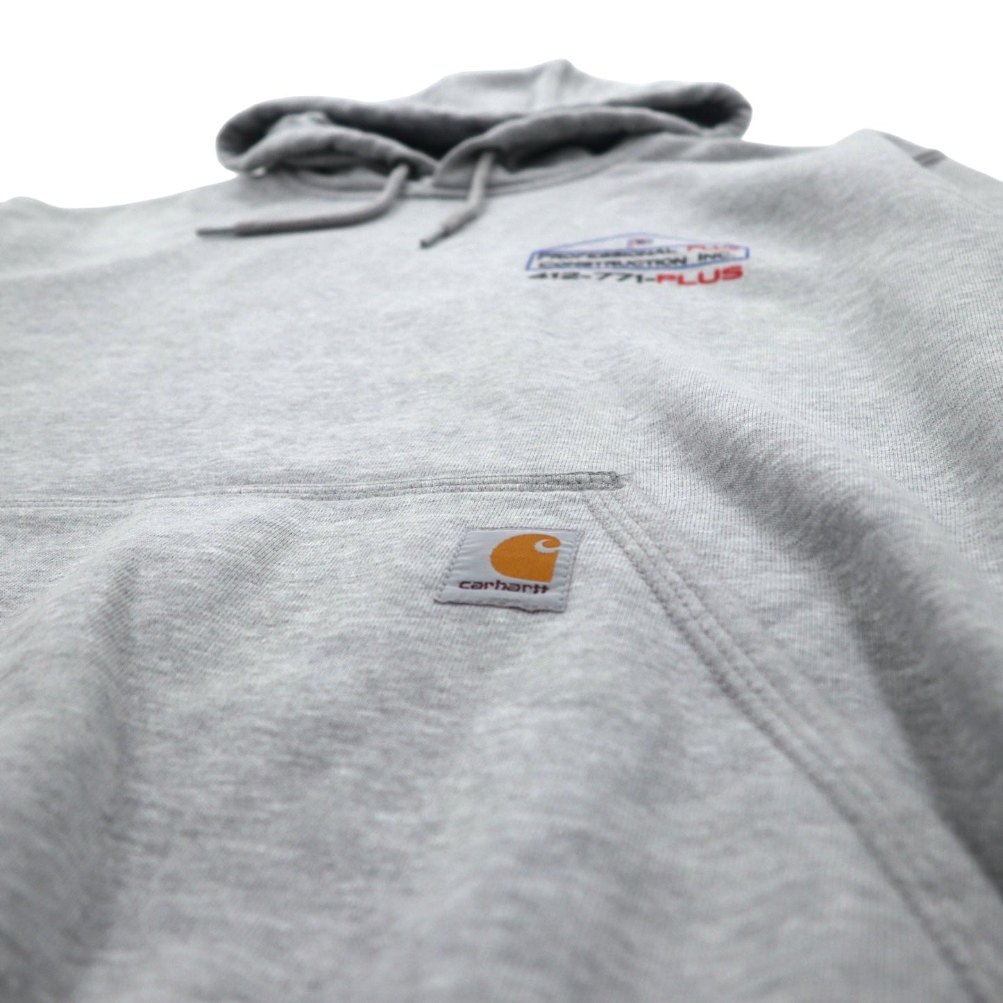 Carhartt レインディフェンダー RAIN DEFENDER ヘビーウェイト フーディー パーカー L グレー 裏起毛 US企業 HEAVYWEIGHT HOODIE 100615 メキシコ製