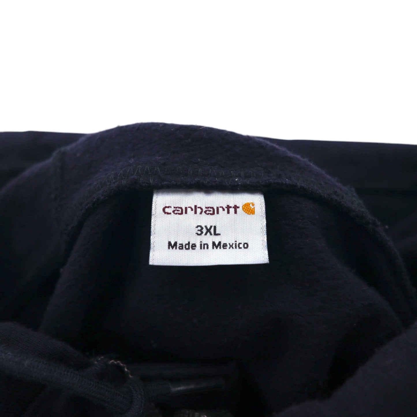 Carhartt ビッグサイズ ヘビーウェイト フルジップパーカー 3XL ネイビー Heavyweight Zip Front Hooded Sweatshirt 102974 メキシコ製