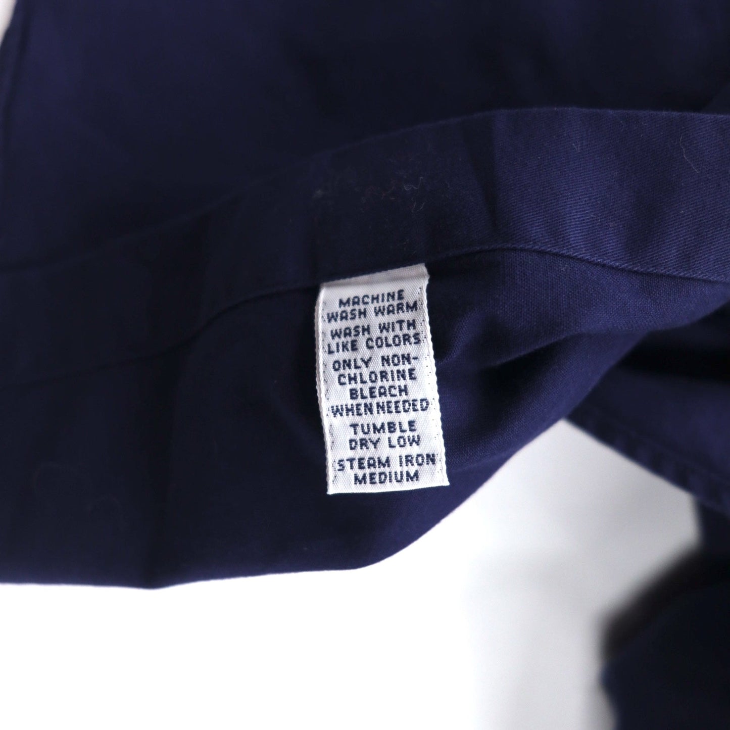 RALPH LAUREN 90年代 BLAKE ビッグサイズ ボタンダウンシャツ XL ネイビー スモールポニー刺繍