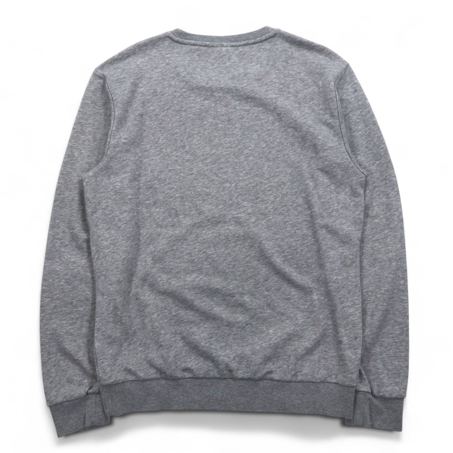 adidas エッセンシャルズ ビッグロゴ スウェット M グレー コットン GK9077