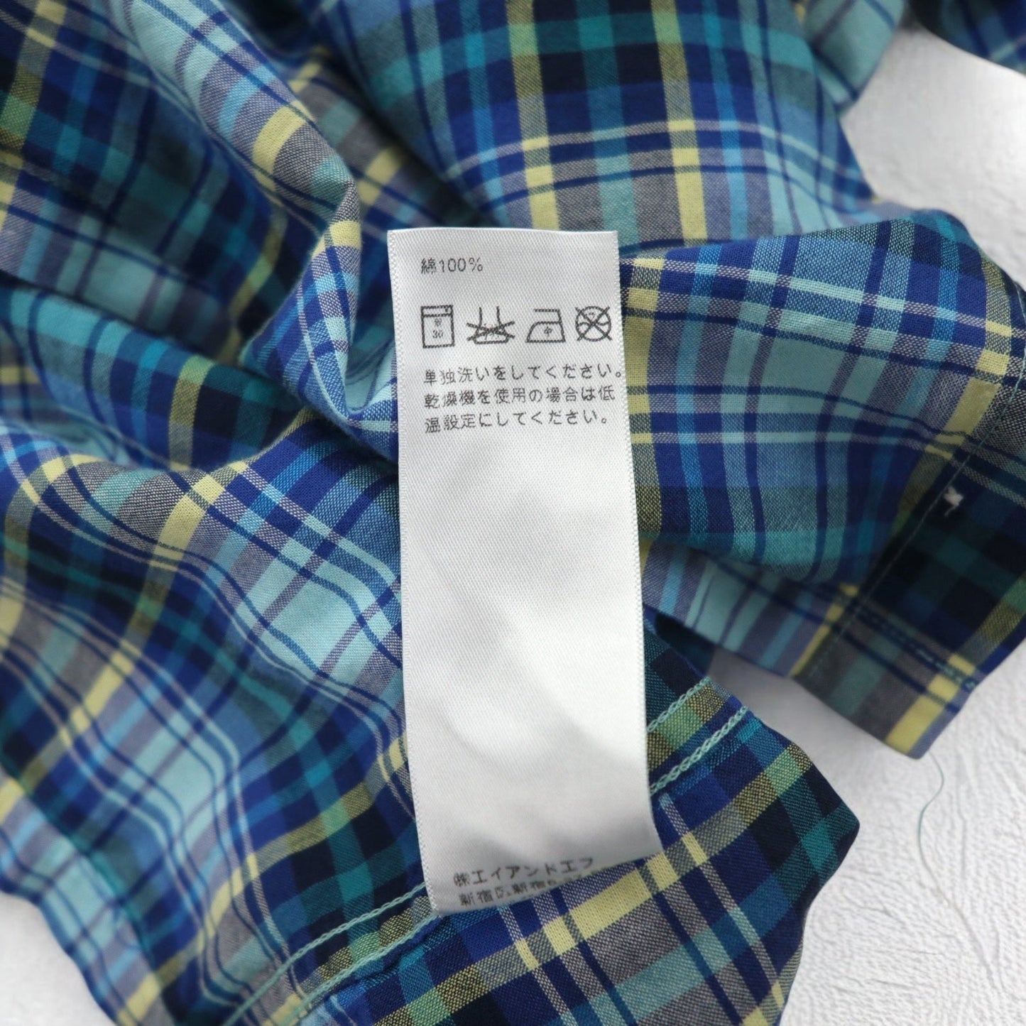 PENDLETON 半袖シャツ XL ブルー チェック コットン 胸ポケット