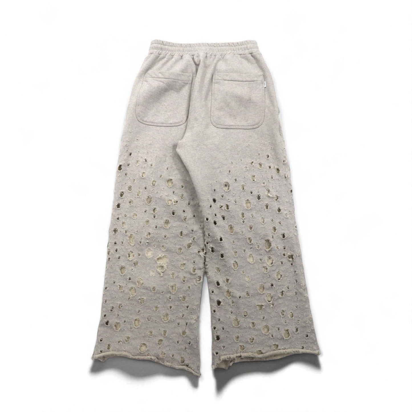 SUGARHILL クラッシュ スウェット トラウザーズ CRUSHED SWEAT TROUSERS パンツ M グレー ダメージ加工 日本製