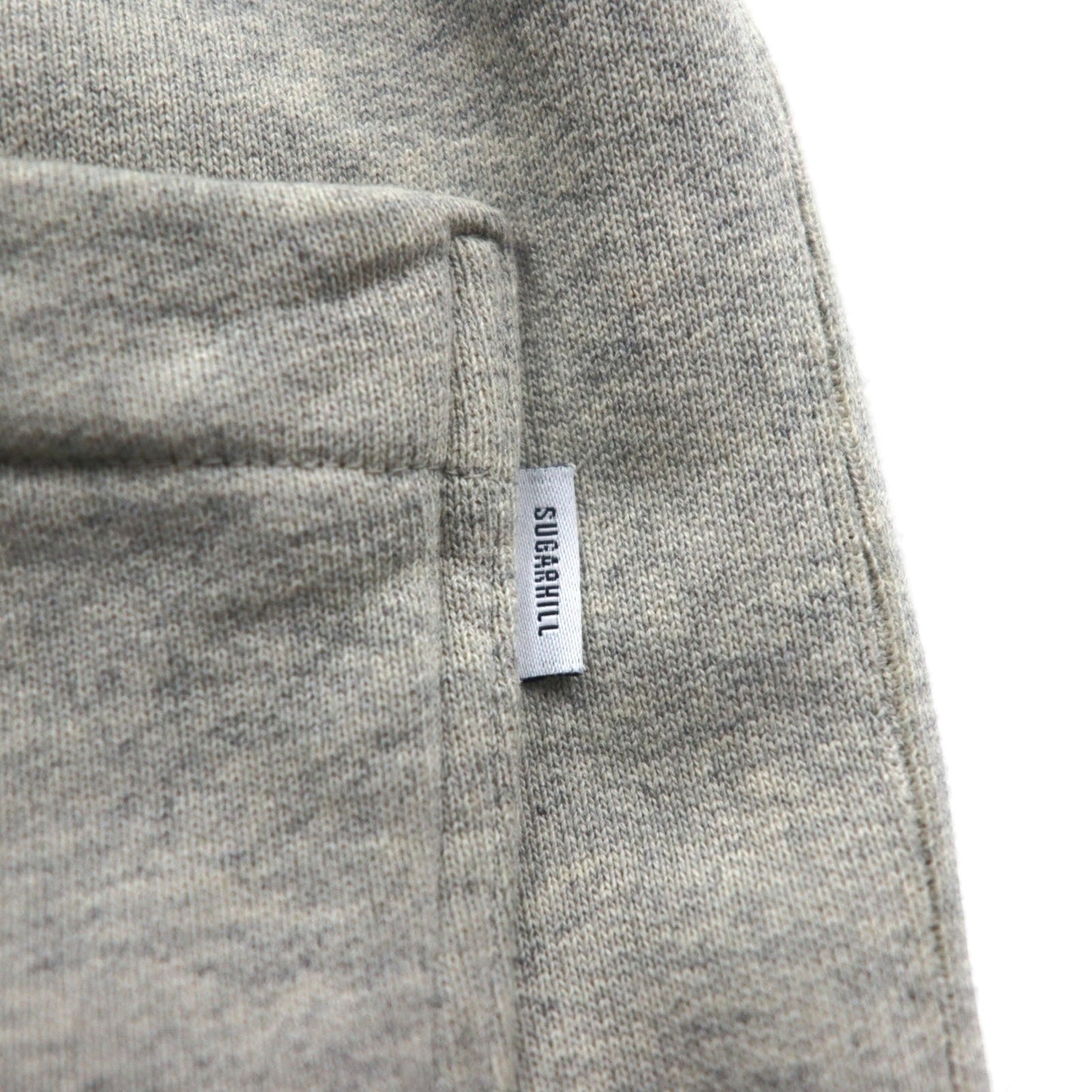 SUGARHILL クラッシュ スウェット トラウザーズ CRUSHED SWEAT TROUSERS パンツ M グレー ダメージ加工 日本製