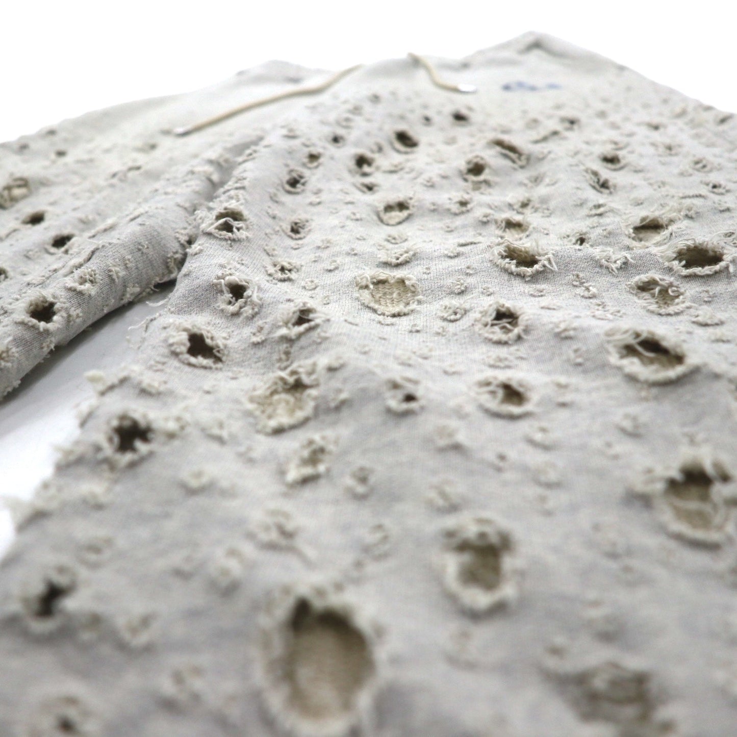 SUGARHILL クラッシュ スウェット トラウザーズ CRUSHED SWEAT TROUSERS パンツ M グレー ダメージ加工 日本製