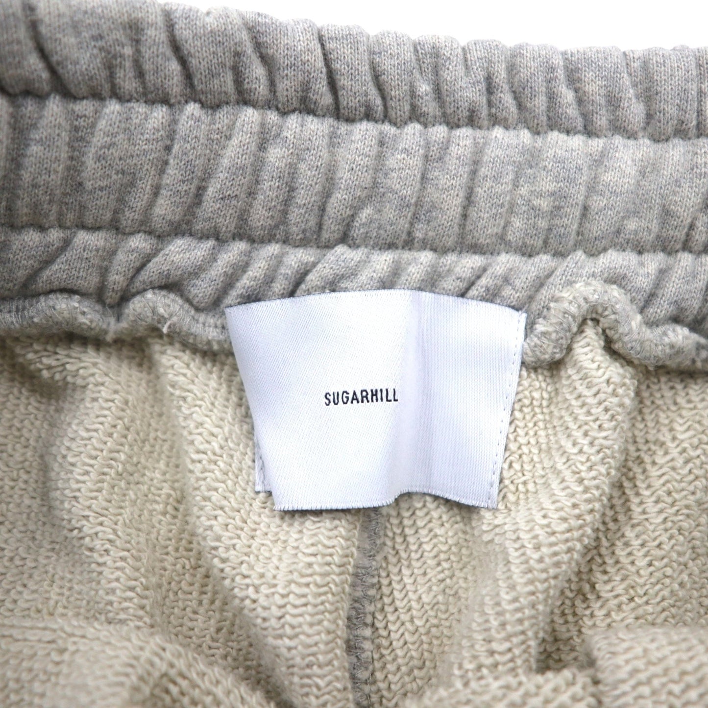 SUGARHILL クラッシュ スウェット トラウザーズ CRUSHED SWEAT TROUSERS パンツ M グレー ダメージ加工 日本製