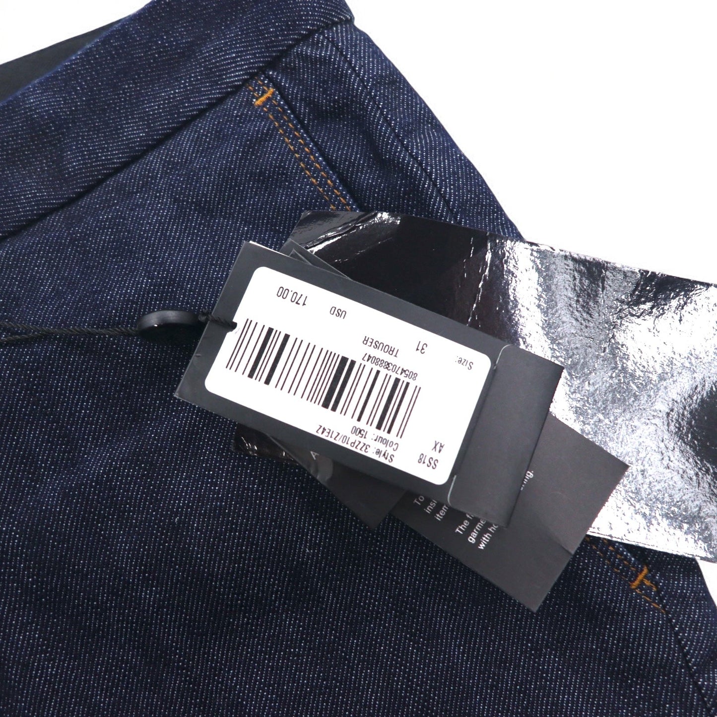 ARMANI EXCHANGE デニム トラウザーズ アンクルパンツ M インディゴ ブルー STAR CAPSULE LIMITED EDITION 3ZZP10/Z1E4Z 未使用品