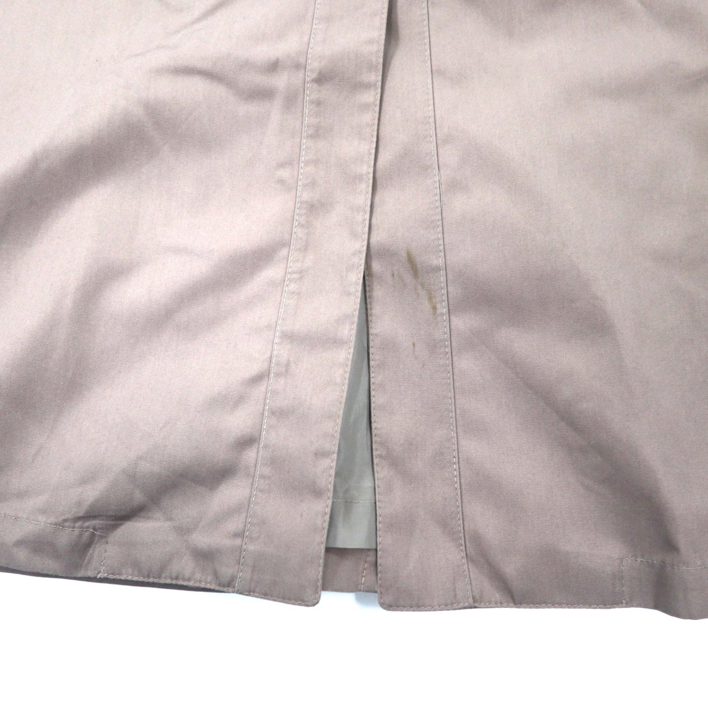 Misty Harbor USA製 90年代 レイヤード デザインコート 10 ベージュ ポリエステル 比翼