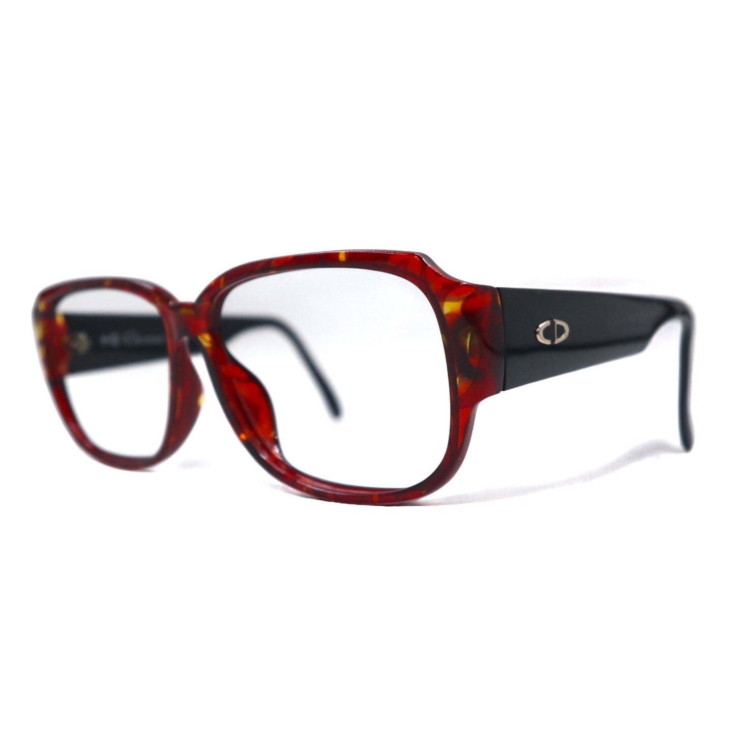 Christian Dior ドイツ製 サングラス 伊達メガネ ブラウン ベッコウ CDロゴ 2613A30 57◻︎12