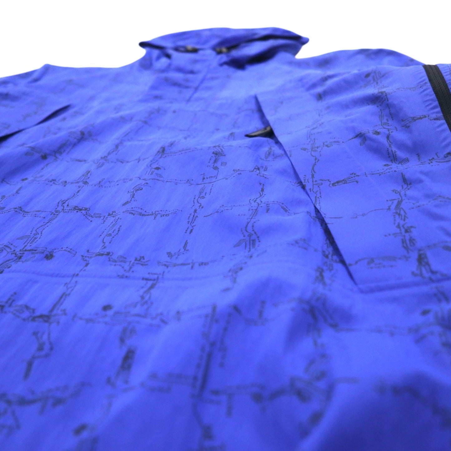 THE NORTH FACE RED LABEL × Slam Jam マウンテンパーカー アノラック S ブルー 総柄 パッカブル M1990 T92S5TS59 未使用品