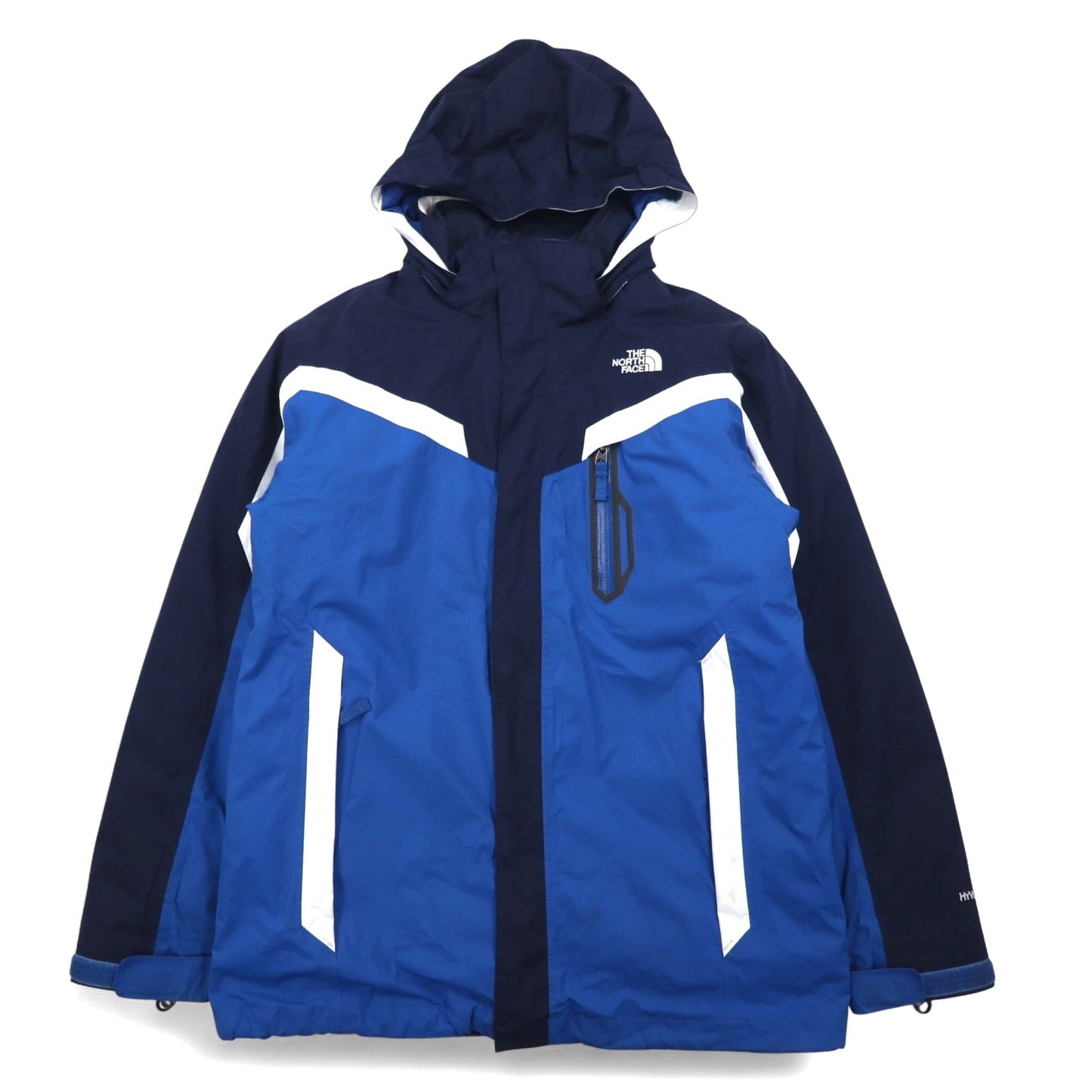 THE NORTH FACE 3WAY マウンテンパーカー XL ブルー HYVENT ハイベント 防水 ジップインジップ搭載 中綿 インサレーションライナー着脱式  A20Y