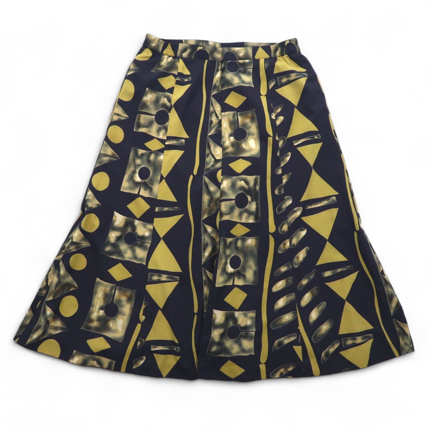 Vintage 90s Japan Made Retro Top and Skirt Set HORIBE レトロ セットアップ スカート XL 総柄 日本製