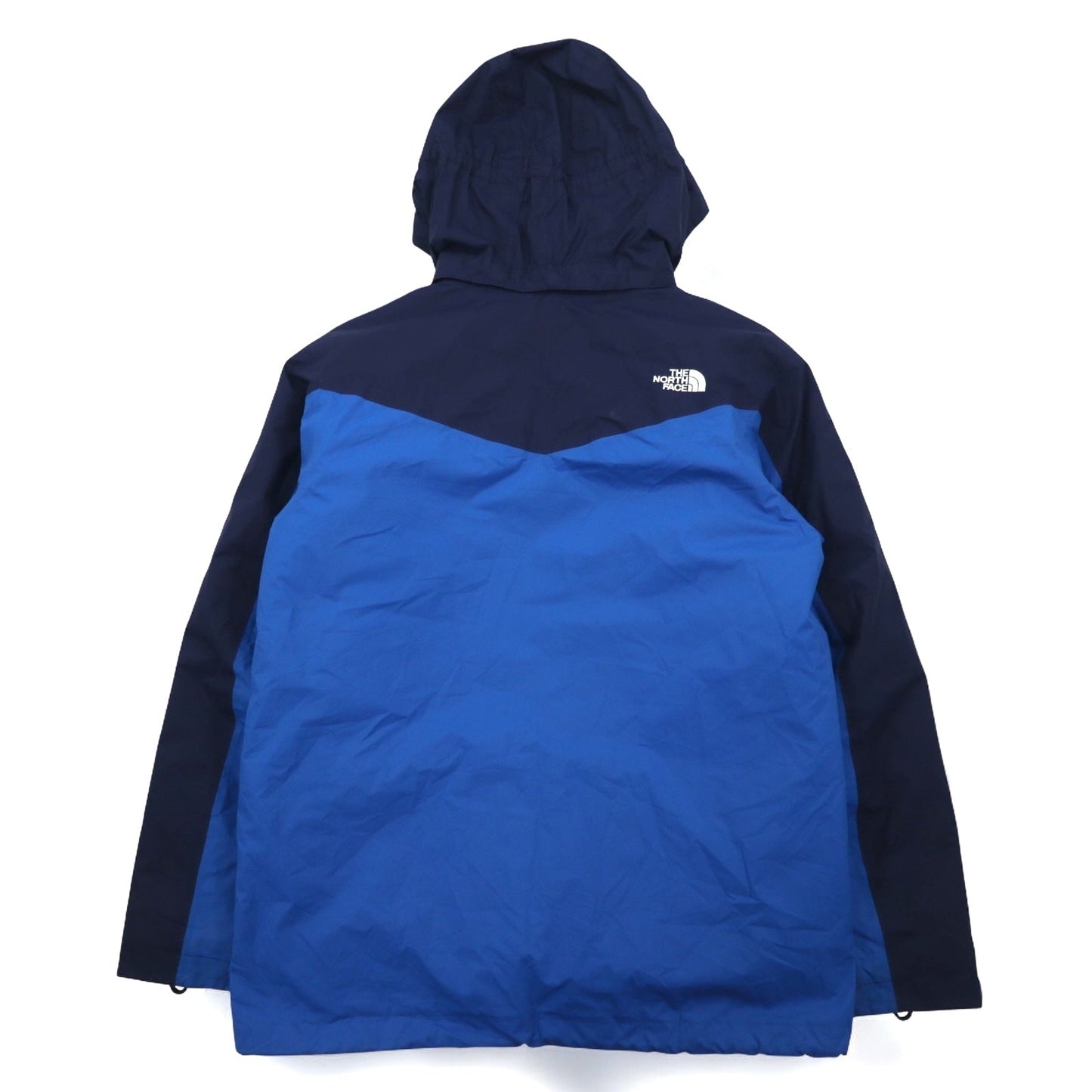THE NORTH FACE 3WAY マウンテンパーカー XL ブルー HYVENT ハイベント 防水 ジップインジップ搭載 中綿 インサレーションライナー着脱式  A20Y