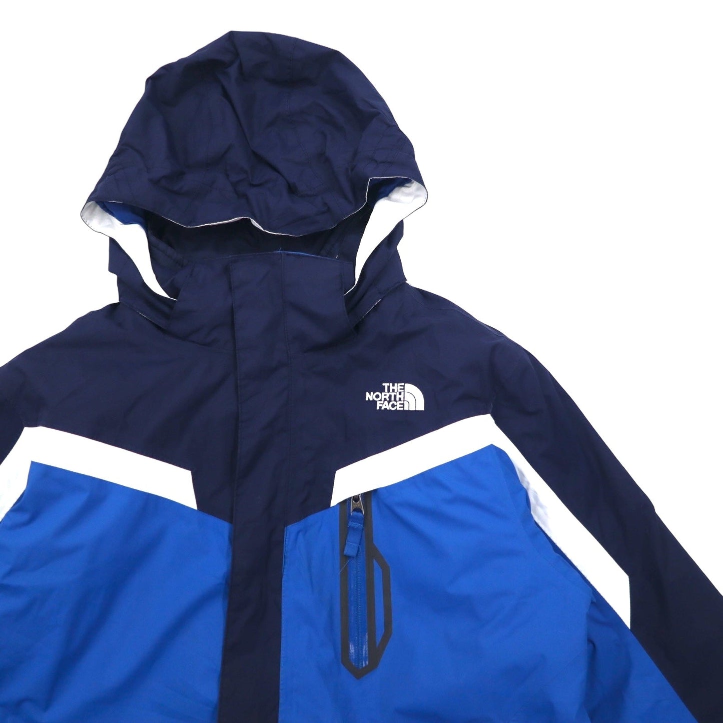 THE NORTH FACE 3WAY マウンテンパーカー XL ブルー HYVENT ハイベント 防水 ジップインジップ搭載 中綿 インサレーションライナー着脱式  A20Y