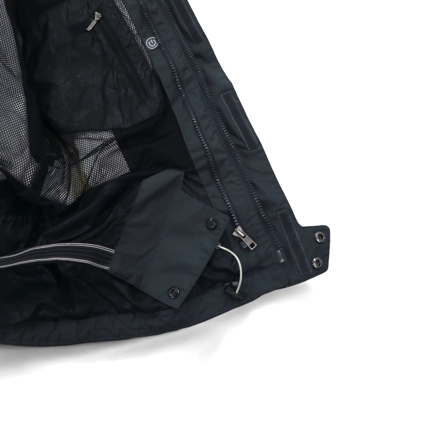 THE NORTH FACE 3WAY マウンテンパーカー S グレー HYVENT ハイベント 防水 中綿 インサレーションライナー着脱式 AR4J