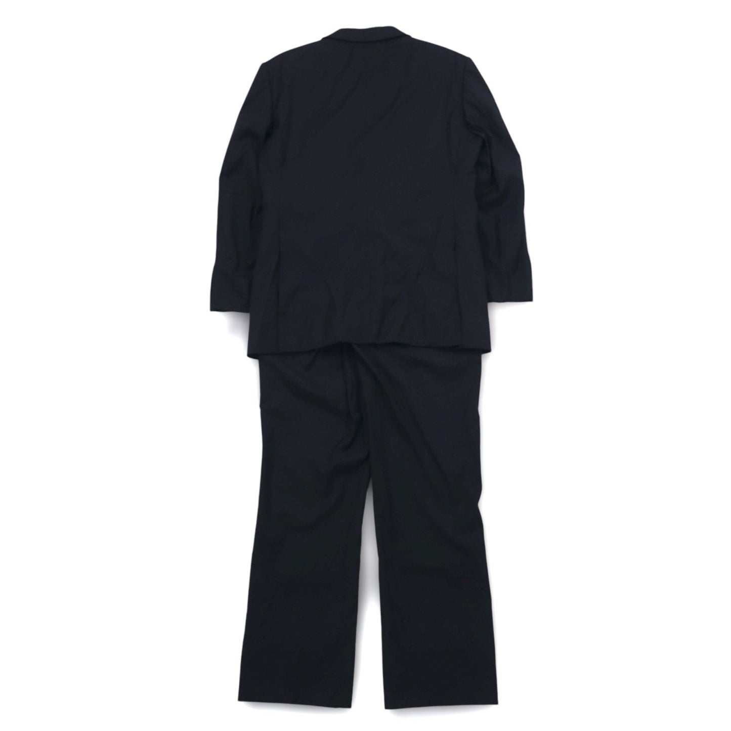 BURBERRY BLACK LABEL 3B スーツ セットアップ M ブラック ストライプ BMD40-109-09 日本製