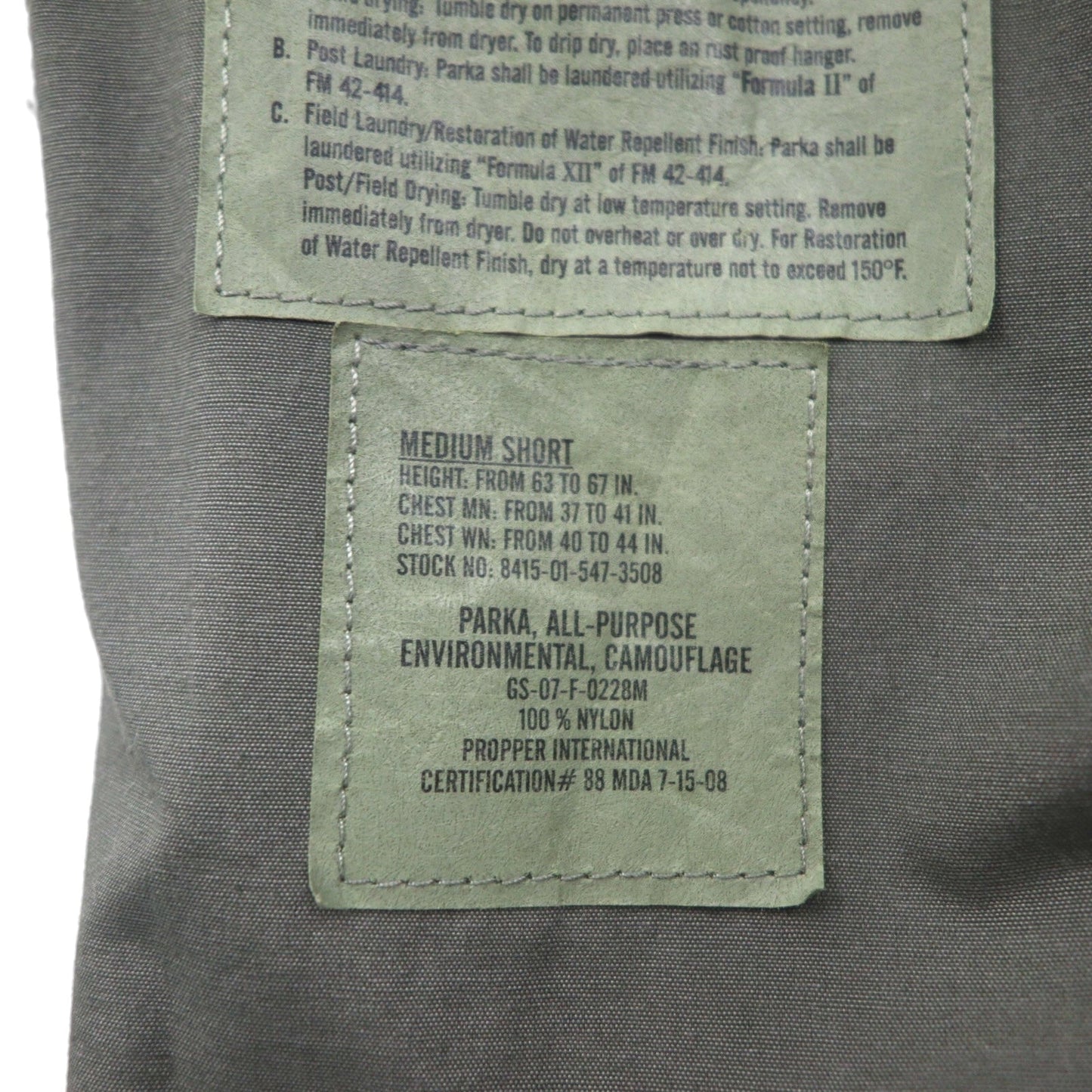 US AIR FORCE 米軍 APECS ABU ゴアテックス GORE-TEX パーカ XL カーキ デジタルタイガーカモ 防水 ミリタリージャケット 8415-01-547-3508 PROPPER INTERNATIONAL